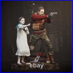 Natalia and Barry Figurine Resident Evil Hand Painted Model / DIY Kit 23 pcs