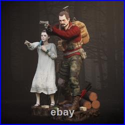 Natalia and Barry Figurine Resident Evil Hand Painted Model / DIY Kit 23 pcs