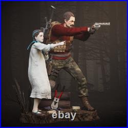 Natalia and Barry Figurine Resident Evil Hand Painted Model / DIY Kit 23 pcs