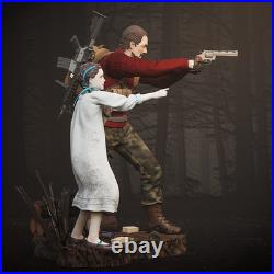 Natalia and Barry Figurine Resident Evil Hand Painted Model / DIY Kit 23 pcs