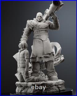Nemesis Resident Evil 3 Resin Figure Unpainted/Painted 3D Print Model Kit Statue