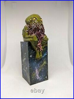 New PAINTED Resin Cthulhu Thinker Space Figure Statue Model Garage Kit