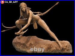Neytiri Pose 2 Avatar resin scale model kit unpainted 3d print
