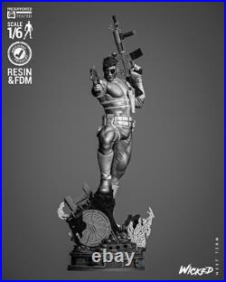 Nick Fury Resin Sculpture Statue Model Kit Unpainted/Unassembled
