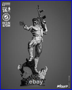 Nick Fury Resin Sculpture Statue Model Kit Unpainted/Unassembled