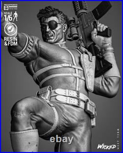 Nick Fury Resin Sculpture Statue Model Kit Unpainted/Unassembled