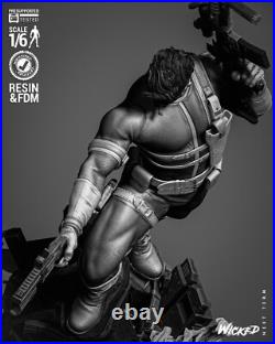 Nick Fury Resin Sculpture Statue Model Kit Unpainted/Unassembled