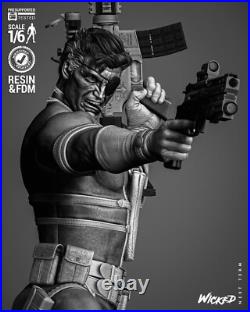 Nick Fury Resin Sculpture Statue Model Kit Unpainted/Unassembled