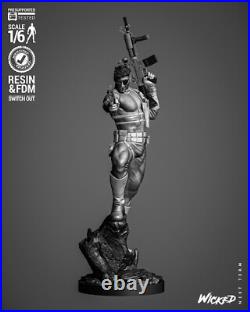 Nick Fury Resin Sculpture Statue Model Kit Unpainted/Unassembled