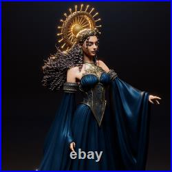 Night Goddess Mythology Resin Model Kit Unpainted Fantasy Art Figure