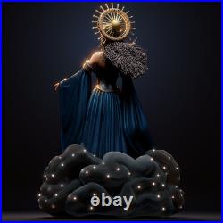 Night Goddess Mythology Resin Model Kit Unpainted Fantasy Art Figure