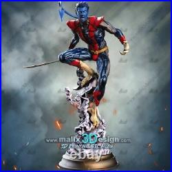 Nightcrawler X-Men Unpainted Blank Kit Model GK Resin Figure Toy New In Stock