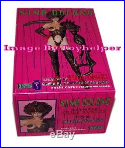 Nina Dolono Resin Kit Statue WARRIOR Sexy Outfit ART Hot Pink Box NIB