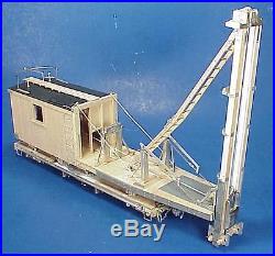 On3/On30 WISEMAN MODEL SERVICES DP-90 D&RGW MOW PILE DRIVER OB CRAFTSMAN KIT