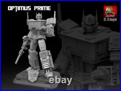 Optimus Prime Resin Sculpture Statue Model Kit Unpainted/Unassembled