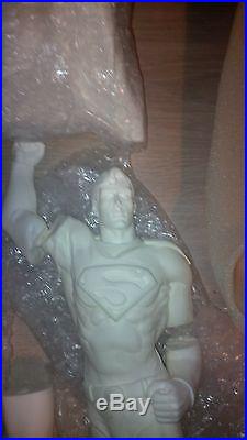 Orginal Superhero Solid Resin Model Kit Christopher Reeve Superman Limited