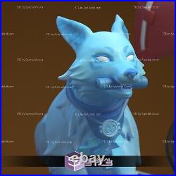 Overwatch Kiriko And Kitsune Spirit 3d Printed Model Unassembled/Unpainted