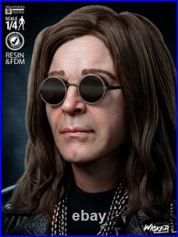 Ozzy Osbourne Portrait Bust Statue Model Kit Unpainted/Unassembled