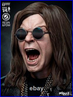Ozzy Osbourne Portrait Bust Statue Model Kit Unpainted/Unassembled