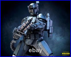 PAZ VIZSLA Mandalorian Statue Star Wars Resin Model Kit