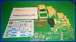 PROFIL 24 1/24 Talbot Sunbeam Lotus Monte Carlo 1981 RESIN Model Car Mountain