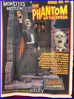 Phantom of The Opera, Aurora Box Art Tribute Resin Kit, Jeff Yagher Monster Model