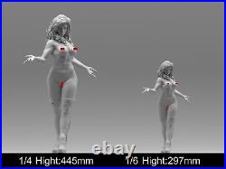Poison Ivy NSFW Sexy Woman Unpainted Unassembled 3D printed Kit Resin Model GK