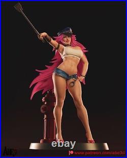 Poison Street Fighter resin scale model kit unpainted 3d print