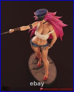 Poison Street Fighter resin scale model kit unpainted 3d print