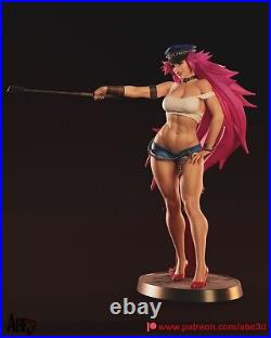 Poison Street Fighter resin scale model kit unpainted 3d print