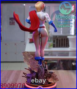 Power Girl 3D Printing Figure Unpainted Model Sculpture GK Blank Kit New Stock