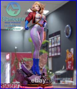Power Girl 3D Printing Figure Unpainted Model Sculpture GK Blank Kit New Stock