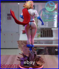 Power Girl 3D Printing Figure Unpainted Model Sculpture GK Blank Kit New Stock