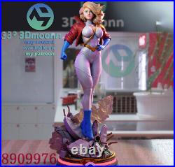 Power Girl 3D Printing Figure Unpainted Model Sculpture GK Blank Kit New Stock