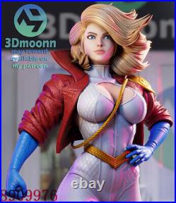 Power Girl 3D Printing Figure Unpainted Model Sculpture GK Blank Kit New Stock