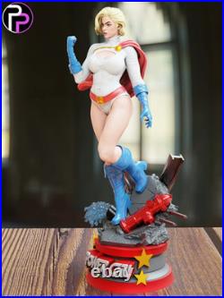Power Girl DC 3D Print Figure Model Kit Unpainted Unassembled GK Statue