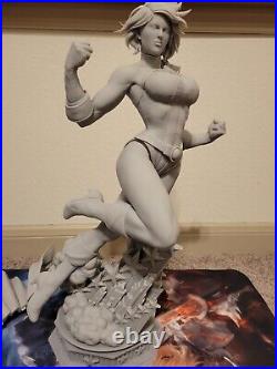 Powergirl 1/4 3D printed unpainted unassembled resin model kit