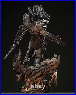 Predator Hunter Edition 1/6 Unpainted Resin Kit Sci-Fi Alien Display Model