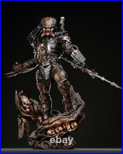 Predator Hunter Edition 1/6 Unpainted Resin Kit Sci-Fi Alien Display Model