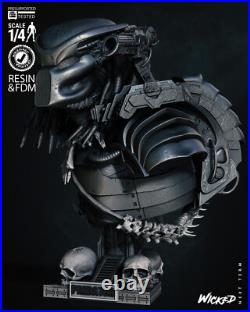 Predator Resin Sculpture Bust Statue Model Kit size choice! Unpainted/Unassemble