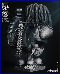 Predator Resin Sculpture Bust Statue Model Kit size choice! Unpainted/Unassemble