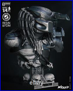 Predator Resin Sculpture Bust Statue Model Kit size choice! Unpainted/Unassemble