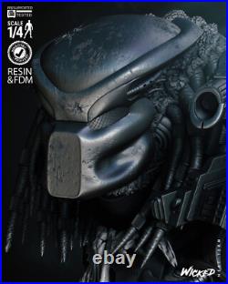 Predator Resin Sculpture Bust Statue Model Kit size choice! Unpainted/Unassemble
