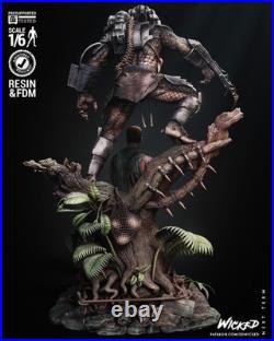 Predator vs Dutch Jungle Standoff 1/6 Resin Diorama Kit Movie Display Model
