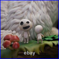 Princess Mononoke 1/4 3D Printed 12K Figure Statue Resin Model Kit Unassembled