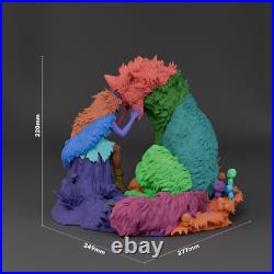 Princess Mononoke 1/4 3D Printed 12K Figure Statue Resin Model Kit Unassembled