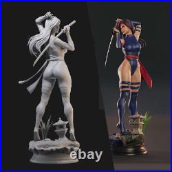 Psylocke 1/4 3D Print Model Kit Unpainted Unassembled 54cm GK