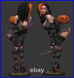 Pumpkin Girl 3D Print Garage Kit Figure Model Kit Unassemble Unpainted GK
