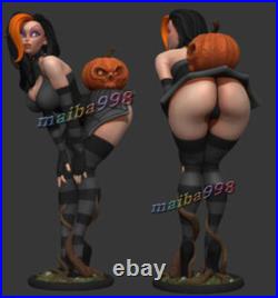 Pumpkin Girl 3D Print Garage Kit Figure Model Kit Unassemble Unpainted GK