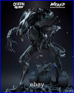 Queen Alien 1/4 Painted 3D Printed 12K Figure Statue Resin Model Kit Unassembled